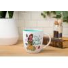 Silver Buffalo Disney Princess Mystic Tarot Card Featuring Cinderella, Ariel, Tiana, and Belle Ceramic Camper Mug, 20 Ounces(Belle Sorry I’m Fully Booked (18 Ounces))