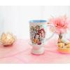 Silver Buffalo Disney Princess Mystic Tarot Card Featuring Cinderella, Ariel, Tiana, and Belle Ceramic Camper Mug, 20 Ounces(I Woke Up Like This Wide Rim (16 Ounces))