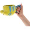 Silver Buffalo Disney Princess The Little Mermaid Flounder Ceramic 3D Sculpted Mug, 20 Ounces