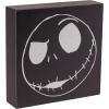 Silver Buffalo Disney The Nightmare Before Christmas Glitter Box Wall Sign Featuring Jack Skellington, 6″ x 6″ x 1.5″