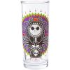 Silver Buffalo Disney Tim Burton Nightmare Before Christmas Day of the Dead Design 4 Pack Tumbler Glass Set, 10 Ounces(Disney Nightmare Before Christmas)