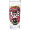 Silver Buffalo Disney Tim Burton Nightmare Before Christmas Day of the Dead Design 4 Pack Tumbler Glass Set, 10 Ounces(Disney Nightmare Before Christmas)