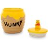 Silver Buffalo Disney Tim Burton Nightmare Before Christmas Moon Hill Graveyard Scene Jack Skellington and Sally Glass Cookie Snack Candy Jar with Lid (Small)(Winnie the Pooh Hunny (Ceramic Sculpted))