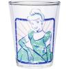 Silver Buffalo Disney Vintage Minnie Mouse 4 Pack Mini Glasses Set, 1.5 Ounce(Disney Princess Frames)