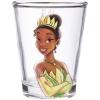 Silver Buffalo Disney Vintage Minnie Mouse 4 Pack Mini Glasses Set, 1.5 Ounce(Disney Princess Sketch)