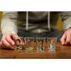 Silver Buffalo Disney Vintage Minnie Mouse 4 Pack Mini Glasses Set, 1.5 Ounce(Disney Princess Sketch)