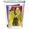 Silver Buffalo Disney Vintage Minnie Mouse 4 Pack Mini Glasses Set, 1.5 Ounce(Disney Villains Cards)