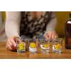 Silver Buffalo Disney Vintage Minnie Mouse 4 Pack Mini Glasses Set, 1.5 Ounce(Gudetama Egg Styles)