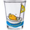 Silver Buffalo Disney Vintage Minnie Mouse 4 Pack Mini Glasses Set, 1.5 Ounce(Gudetama Lost at Sea)