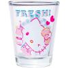 Silver Buffalo Disney Vintage Minnie Mouse 4 Pack Mini Glasses Set, 1.5 Ounce(Hello Kitty Spring Garden)