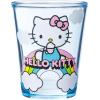 Silver Buffalo Disney Vintage Minnie Mouse 4 Pack Mini Glasses Set, 1.5 Ounce(Hello Kitty and Friends Rainbow Cloud)