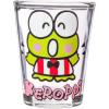 Silver Buffalo Disney Vintage Minnie Mouse 4 Pack Mini Glasses Set, 1.5 Ounce(Keroppi Poses)