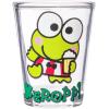 Silver Buffalo Disney Vintage Minnie Mouse 4 Pack Mini Glasses Set, 1.5 Ounce(Keroppi Poses)
