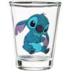 Silver Buffalo Disney Vintage Minnie Mouse 4 Pack Mini Glasses Set, 1.5 Ounce(Lilo and Stitch Cute Poses)