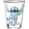Silver Buffalo Disney Vintage Minnie Mouse 4 Pack Mini Glasses Set, 1.5 Ounce(Lilo and Stitch Food and Love)