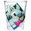 Silver Buffalo Disney Vintage Minnie Mouse 4 Pack Mini Glasses Set, 1.5 Ounce(Lilo and Stitch Poses)