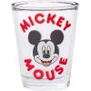 Silver Buffalo Disney Vintage Minnie Mouse 4 Pack Mini Glasses Set, 1.5 Ounce(Mickey Mouse)