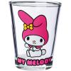 Silver Buffalo Disney Vintage Minnie Mouse 4 Pack Mini Glasses Set, 1.5 Ounce(My Melody Poses)