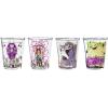 Silver Buffalo Disney Vintage Minnie Mouse 4 Pack Mini Glasses Set, 1.5 Ounce(Nightmare Before Christmas Spooky)