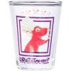 Silver Buffalo Disney Vintage Minnie Mouse 4 Pack Mini Glasses Set, 1.5 Ounce(Ratatouille)