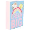 Silver Buffalo Disney Winnie The Pooh “Weekend Vibes” Box Sign, 5″ x 7″ x 1.5″(Hello Kitty Dream)