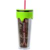 Silver Buffalo Disney Winnie the Pooh Eating Honey with Bees 3D Sculpted Drip Tumbler, 26 Ounces(Courage the Cowardly Dog)