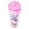 Silver Buffalo Disney Winnie the Pooh Eating Honey with Bees 3D Sculpted Drip Tumbler, 26 Ounces(Hello Kitty)