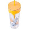 Silver Buffalo Disney Winnie the Pooh Eating Honey with Bees 3D Sculpted Drip Tumbler, 26 Ounces(Ratatouille)