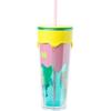 Silver Buffalo Disney Winnie the Pooh Eating Honey with Bees 3D Sculpted Drip Tumbler, 26 Ounces(Spongebob Squarepants)