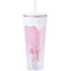 Silver Buffalo Disney Winnie the Pooh Eating Honey with Bees 3D Sculpted Drip Tumbler, 26 Ounces(Strawberry Shortcake)