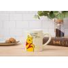 Silver Buffalo Disney Winnie the Pooh Fall Leaves Pattern Ceramic Camper Mug, 20 Ounces(Ceramic Mug (14 Ounces))