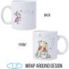 Silver Buffalo Disney Winnie the Pooh Fall Leaves Pattern Ceramic Camper Mug, 20 Ounces(Ceramic Mug (20 Ounces))