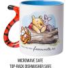 Silver Buffalo Disney Winnie the Pooh Today Is My New Favorite Day Tigger’s Tail Sculpted 3D Handle Ceramic Mug, 20 Ounces