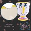 Silver Buffalo Disney’s Beauty and The Beast Chip Tea Cup 3D Sculpted Ceramic Coffee Mug, 20 Ounces