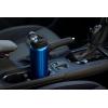 Silver Buffalo Double Walled Vacuum Insulated Stainless Steel Water Bottle, 20-ounce, Rose Gold(Water Bottle – Blue)