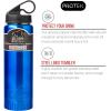 Silver Buffalo Double Walled Vacuum Insulated Stainless Steel Water Bottle, 20-ounce, Rose Gold(Water Bottle – Blue)