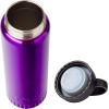 Silver Buffalo Double Walled Vacuum Insulated Stainless Steel Water Bottle, 20-ounce, Rose Gold(Water Bottle – Purple)