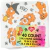 Silver Buffalo Friday the 13th 32 Pack Partyware Disposable Paper Plates and Napkins(Care Bears Trick or Sweet Bear Halloween (40 Pack))