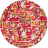 Silver Buffalo Friday the 13th 32 Pack Partyware Disposable Paper Plates and Napkins(Coca-Cola Christmas (32 Pack))