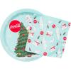 Silver Buffalo Friday the 13th 32 Pack Partyware Disposable Paper Plates and Napkins(Coca-Cola Polar Bears (32 Pack))