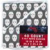 Silver Buffalo Friday the 13th 32 Pack Partyware Disposable Paper Plates and Napkins(Friday the 13th Paper Napkins (40 Pack))