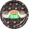 Silver Buffalo Friday the 13th 32 Pack Partyware Disposable Paper Plates and Napkins(Friends Iconic Icons and Quotes (60 Pack))