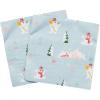 Silver Buffalo Friday the 13th 32 Pack Partyware Disposable Paper Plates and Napkins(Frosty the Snowman (32 Pack))