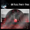 Silver Buffalo Friday the 13th 32 Pack Partyware Disposable Paper Plates and Napkins(IT (60 Pack))