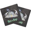 Silver Buffalo Friday the 13th 32 Pack Partyware Disposable Paper Plates and Napkins(Rick and Morty (60 Pack))