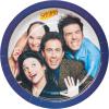 Silver Buffalo Friday the 13th 32 Pack Partyware Disposable Paper Plates and Napkins(Seinfeld (60 Pack))