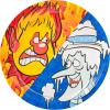 Silver Buffalo Friday the 13th 32 Pack Partyware Disposable Paper Plates and Napkins(The Year Without a Santa Claus (32 Pack))