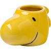 Silver Buffalo Friends Central Perk Logo 3 Pack Ceramic 3D Sculpted Mini Cup Set, Perfect as a Sugar, Cream, or Milk Set, 3.5 Ounces(3 Piece Peanuts Snoopy Woodstock)