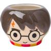 Silver Buffalo Friends Central Perk Logo 3 Pack Ceramic 3D Sculpted Mini Cup Set, Perfect as a Sugar, Cream, or Milk Set, 3.5 Ounces(Harry Potter Trio)