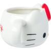 Silver Buffalo Friends Central Perk Logo 3 Pack Ceramic 3D Sculpted Mini Cup Set, Perfect as a Sugar, Cream, or Milk Set, 3.5 Ounces(White/Multi)